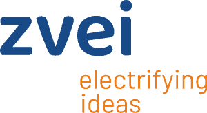 ZVEI Logo – Verband der Elektroindustrie, der Innovation und nachhaltige Lösungen in der Elektronikbranche fördert