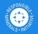 Logo der Responsible Minerals Initiative – Förderung verantwortungsvoller Rohstoffbeschaffung und Compliance im internationalen Handel.