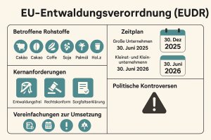 Zentrale Inhalte der EUDR